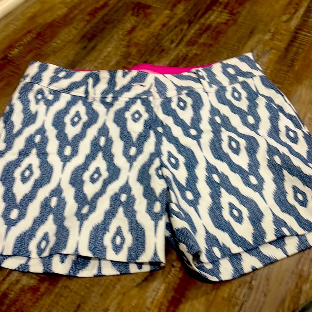 Cute blue & white dressy shorts